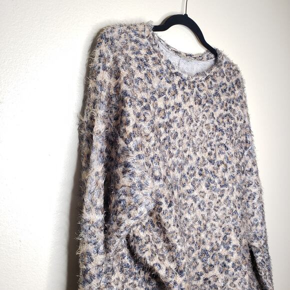 Zara| Animal Print Light pullover sweater - Picture 7 of 8